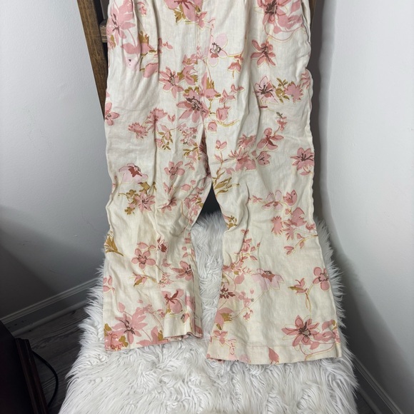 Spartina 449 Arley Garden House Floral Print Jumpsuit Size 8 - Picture 3 of 5